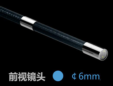 該款內(nèi)窺鏡鏡頭直徑6mm，公安刑偵、安保人員可通過門縫、窗戶等狹小空間實(shí)現(xiàn)對(duì)目標(biāo)觀測(cè)